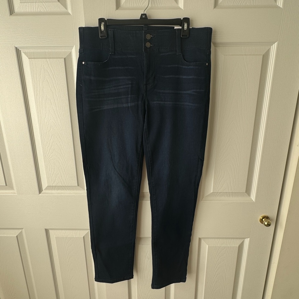 Nine West Tummy-Control Slim Straight Jeans